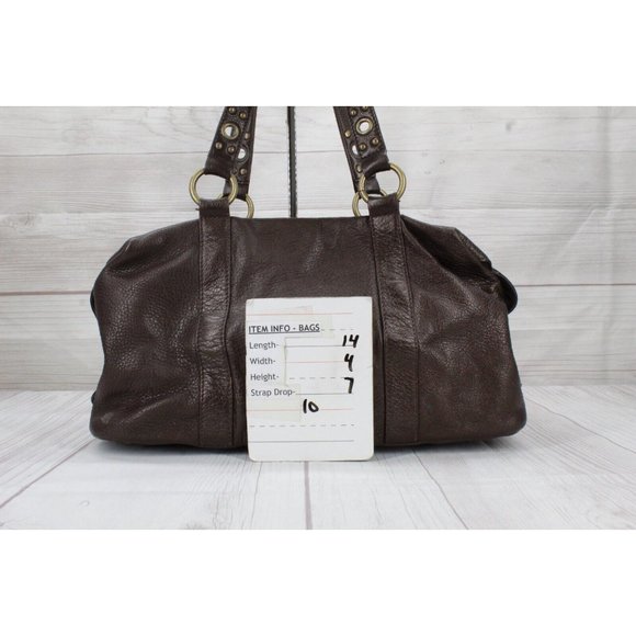 Hobo International Brown Pebbled Leather Purse Hobo Shoulder Bag - Picture 9 of 9